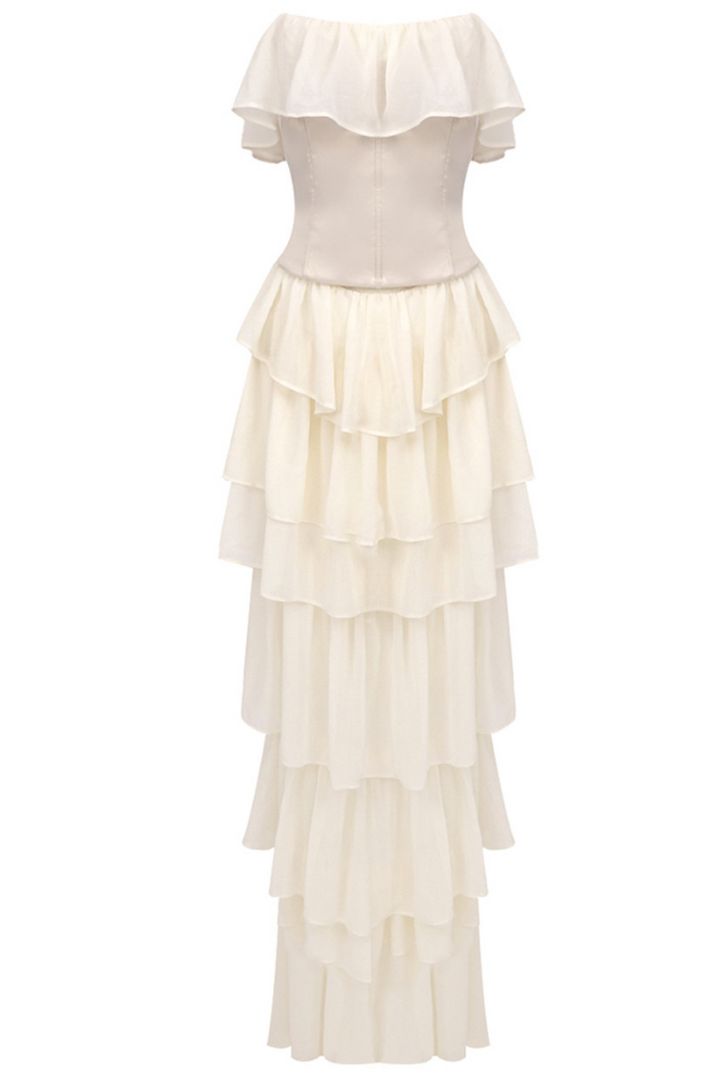 Evangeline Corset Maxi - Angel Lane Clothing