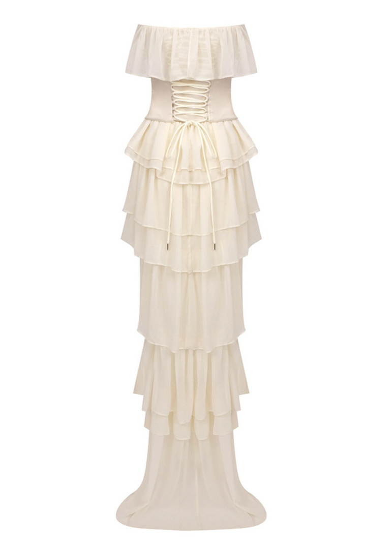 Evangeline Corset Maxi - Angel Lane Clothing