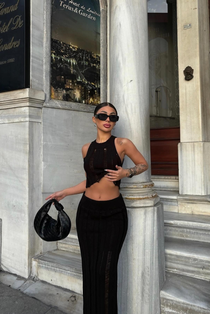 Inara Set- Black - Angel Lane Clothing