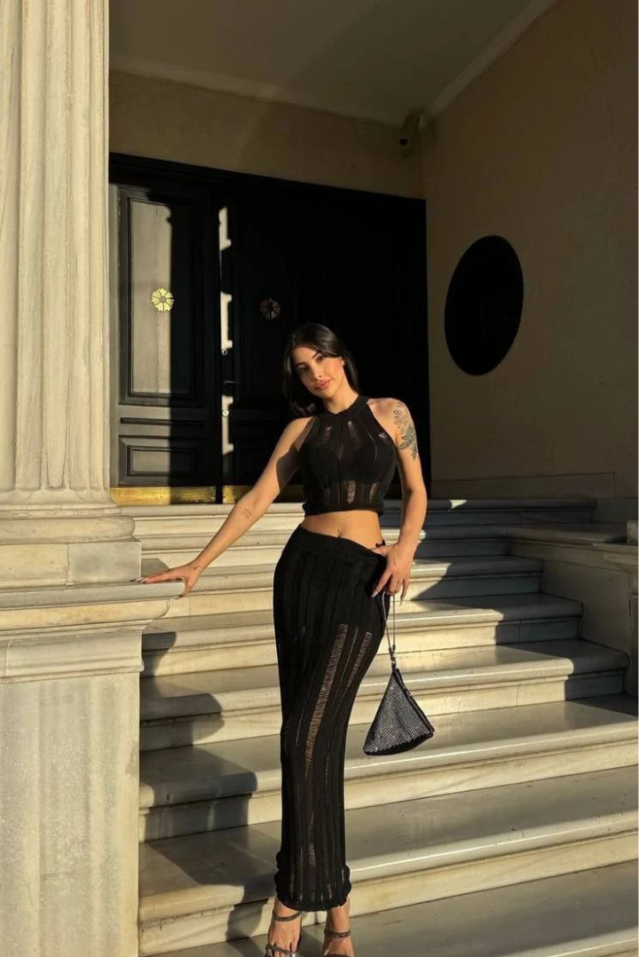 Inara Set- Black - Angel Lane Clothing
