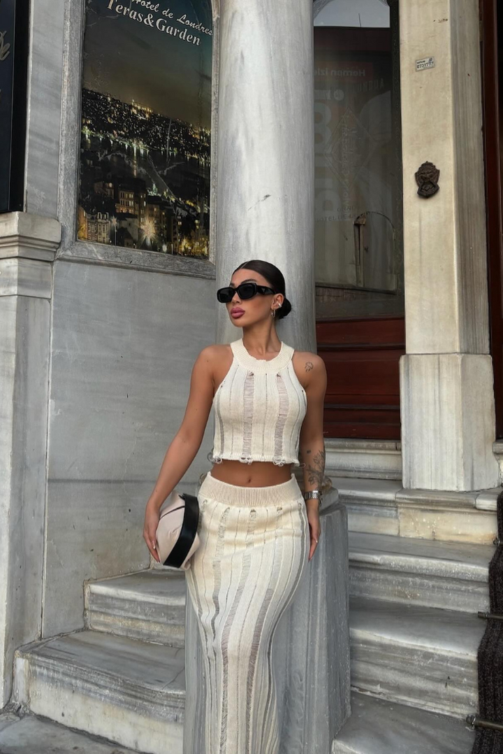 Inara Set- Ivory - Angel Lane Clothing