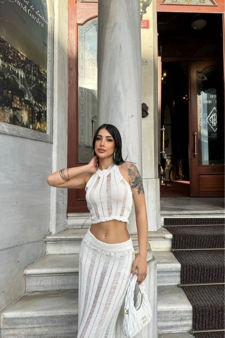 Inara Set- Ivory - Angel Lane Clothing