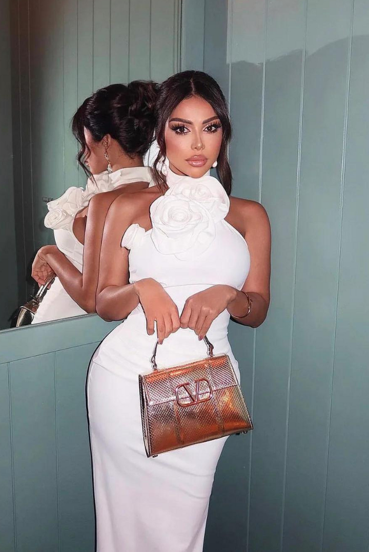 Katie Maxi- White - Angel Lane Clothing