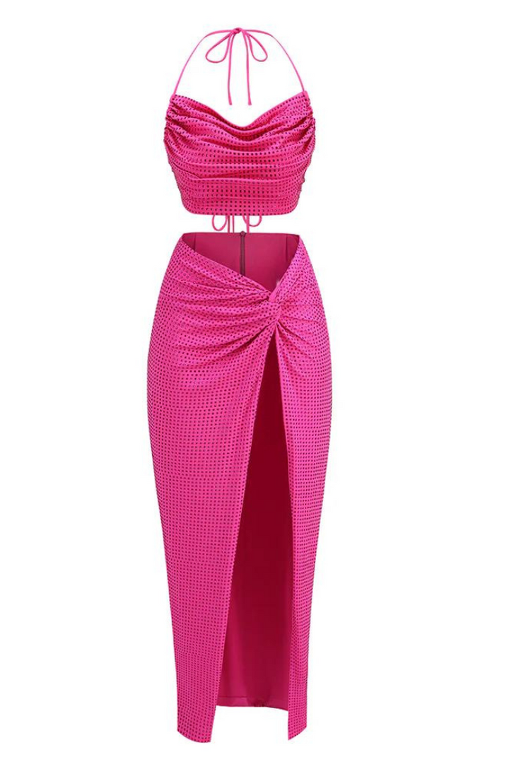 Krystal Set- Pink - Angel Lane Clothing
