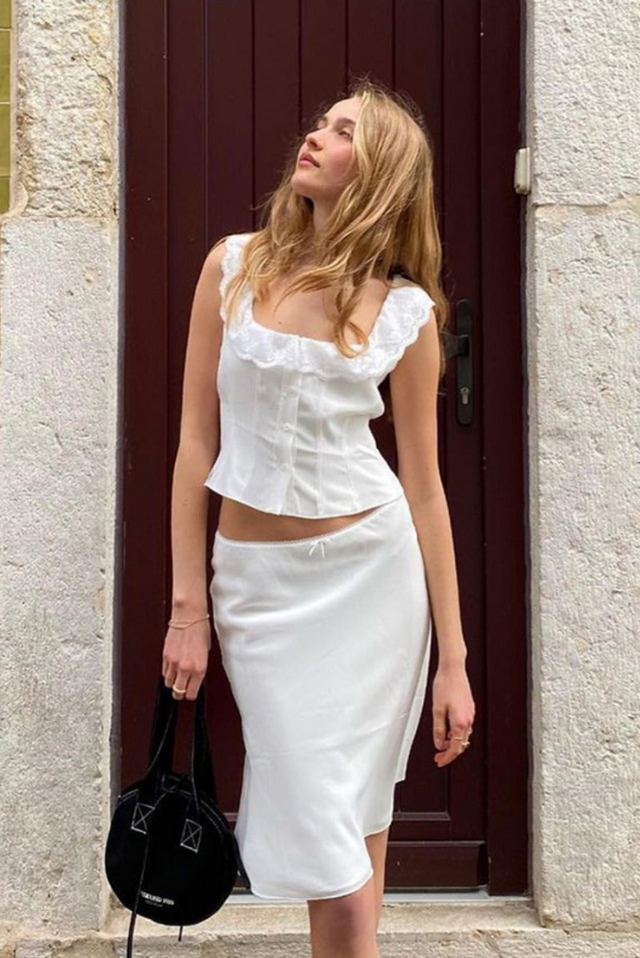 Lauvey Satin Set - Angel Lane Clothing