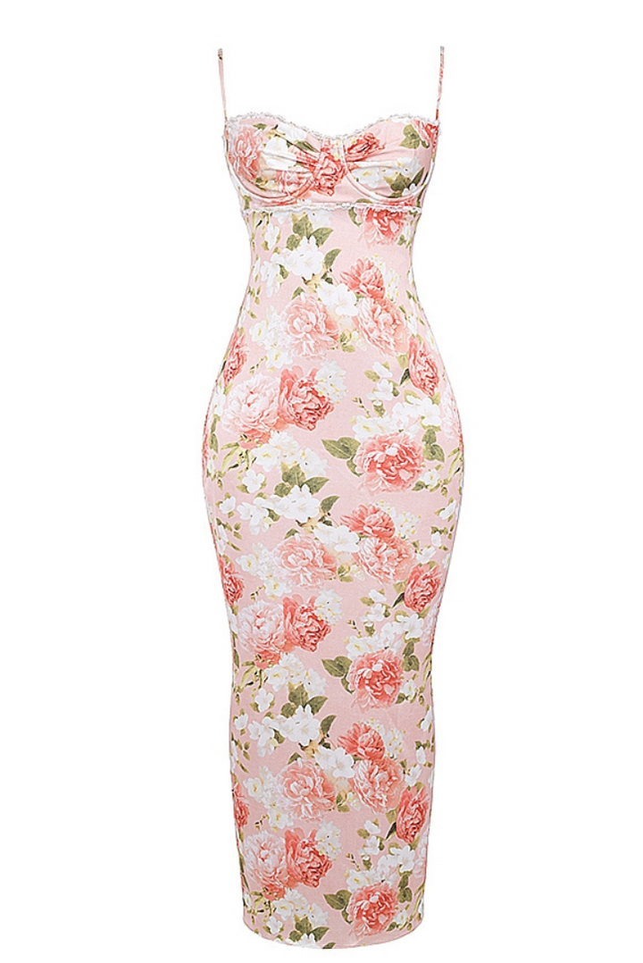 Layla Floral Maxi - Angel Lane Clothing