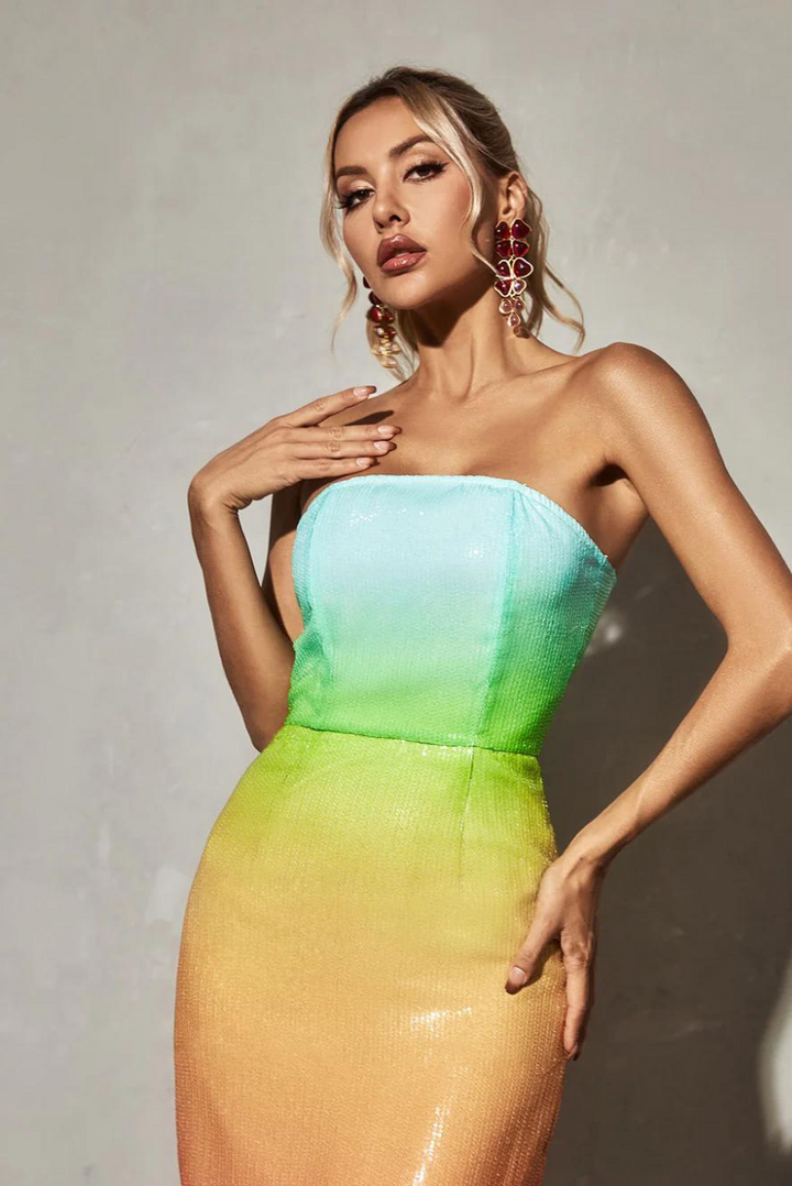 Leonora Sequin Midi - Angel Lane Clothing