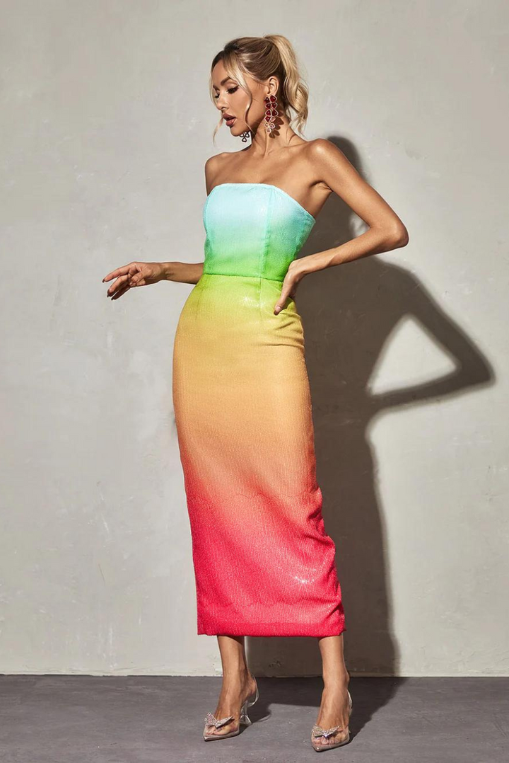 Leonora Sequin Midi - Angel Lane Clothing