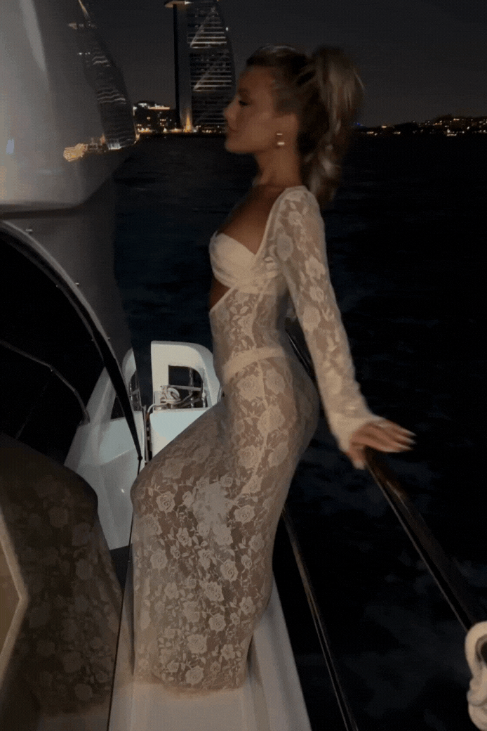 Lyla Lace Maxi - Angel Lane Clothing