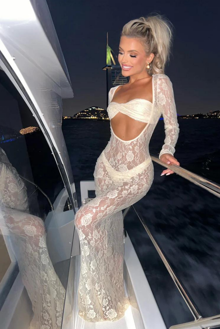 Lyla Lace Maxi - Angel Lane Clothing