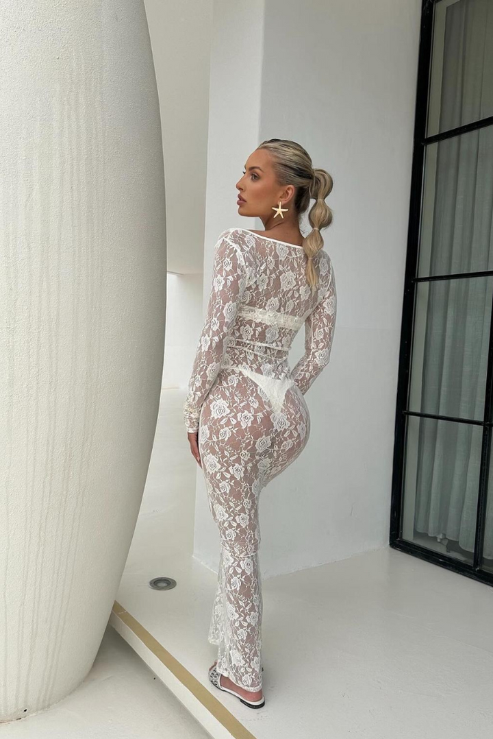 Lyla Lace Maxi - Angel Lane Clothing
