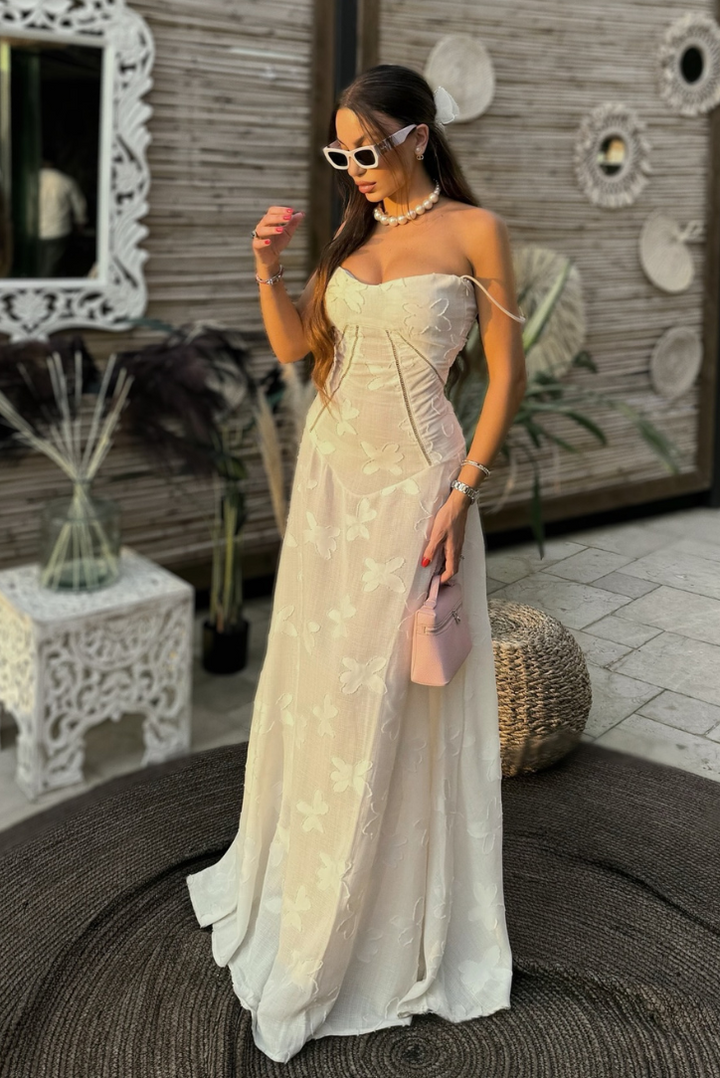 Molinari Maxi- Ivory - Angel Lane Clothing