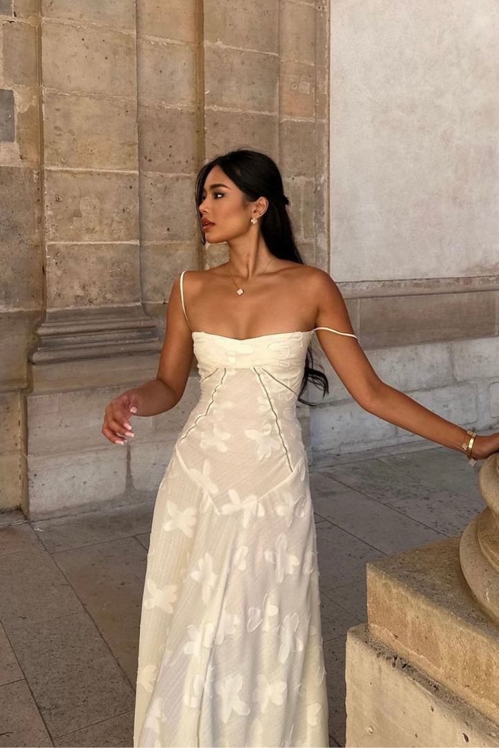 Molinari Maxi- Ivory - Angel Lane Clothing