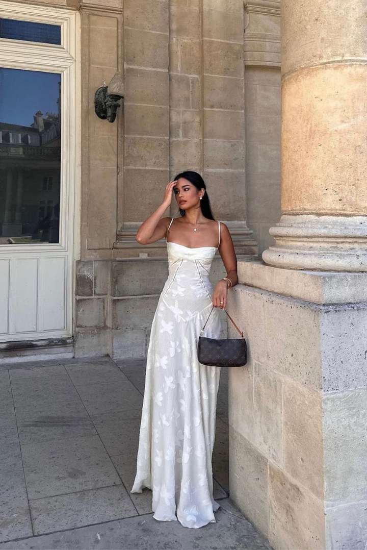 Molinari Maxi- Ivory - Angel Lane Clothing
