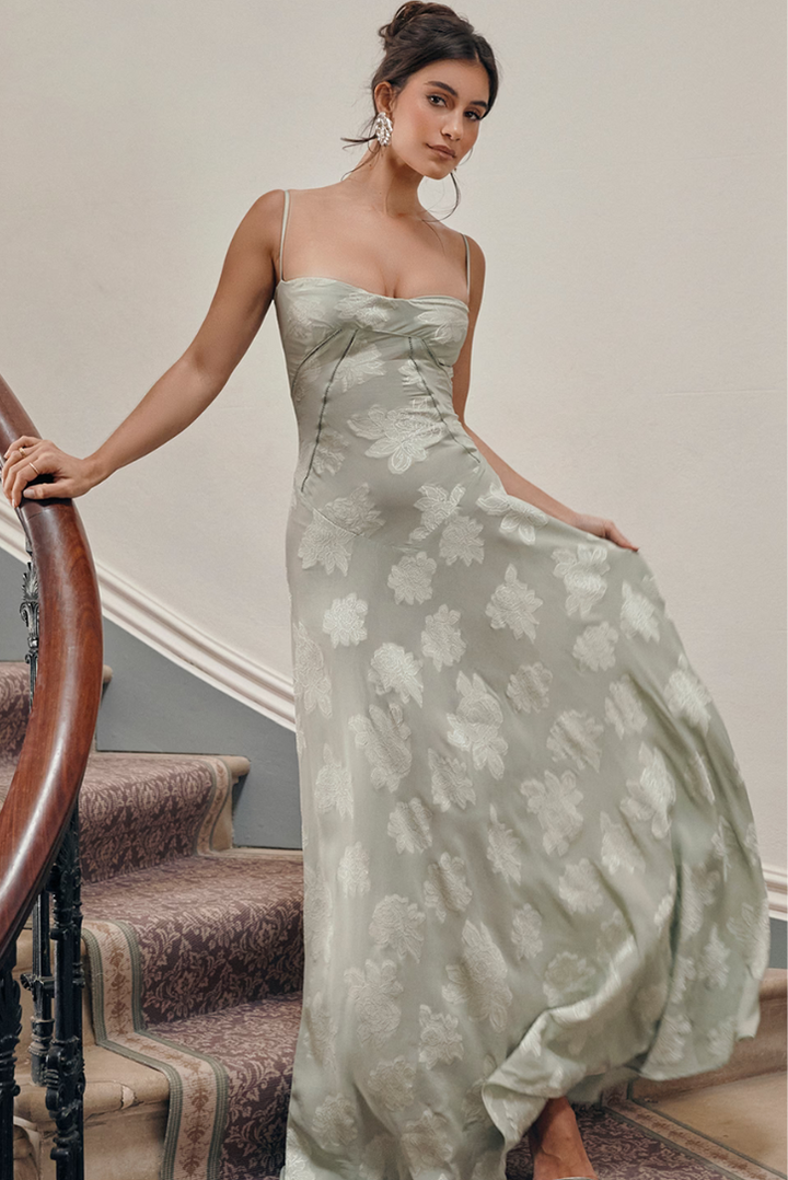 Molinari Maxi- Pistachio - Angel Lane Clothing
