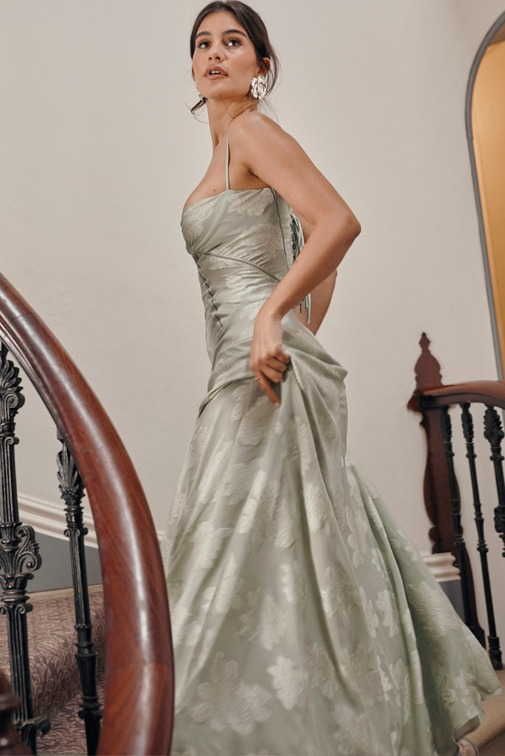 Molinari Maxi- Pistachio - Angel Lane Clothing