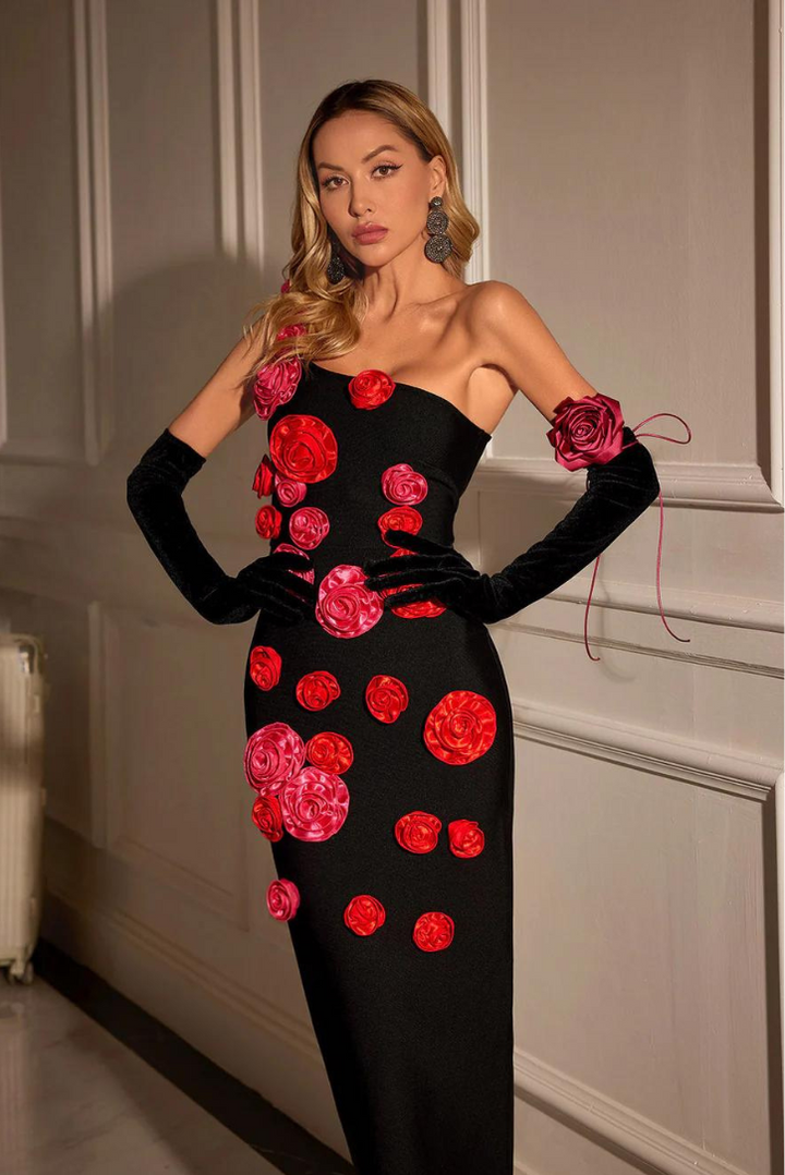 Natalia Floral Midi - Angel Lane Clothing