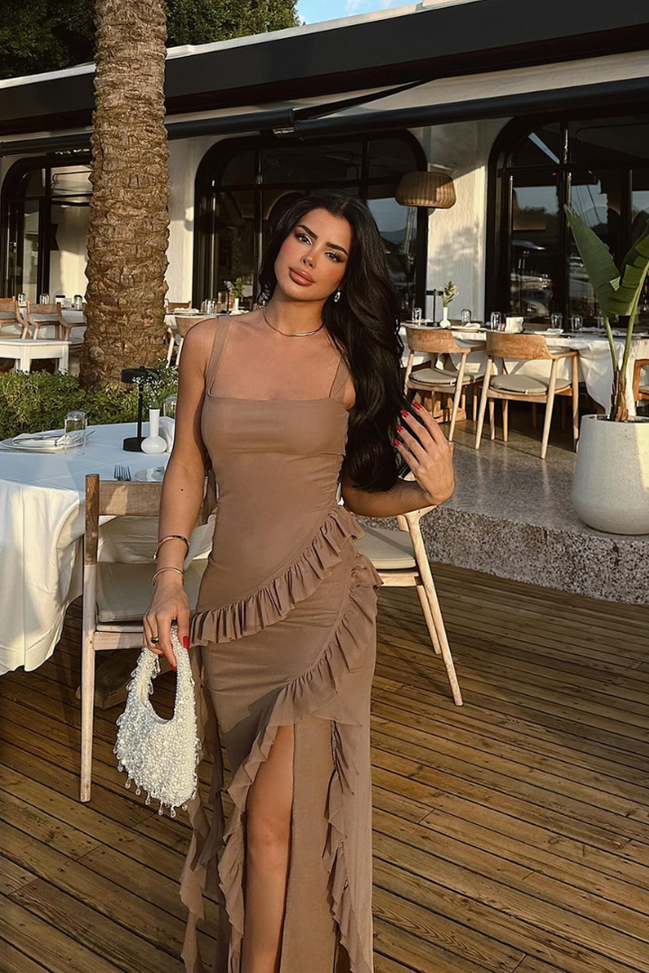 Paloma Ruffle Maxi - Angel Lane Clothing