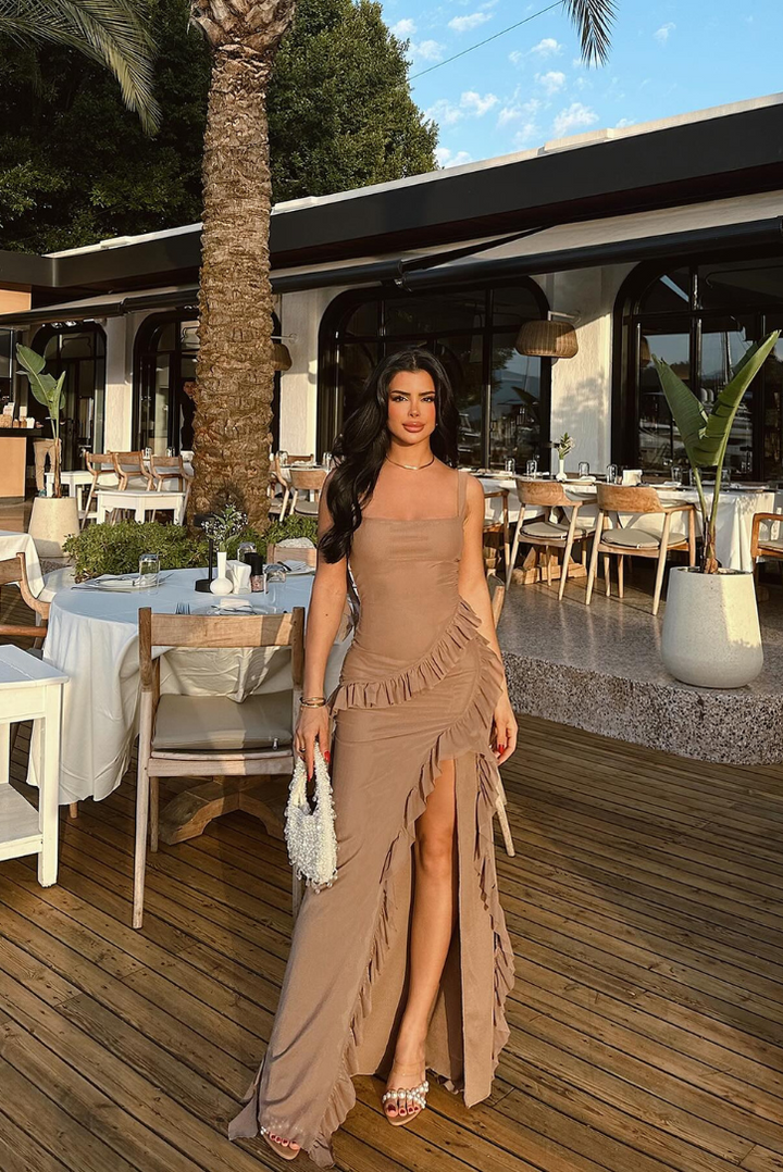 Paloma Ruffle Maxi - Angel Lane Clothing