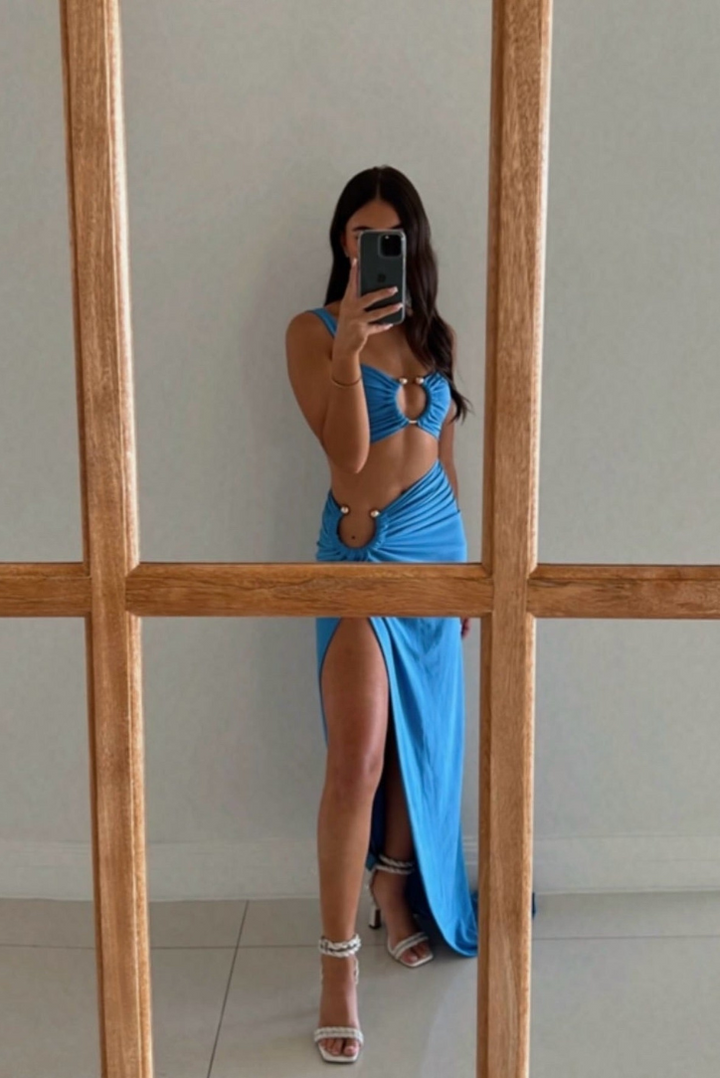 Paros Set- Blue - Angel Lane Clothing