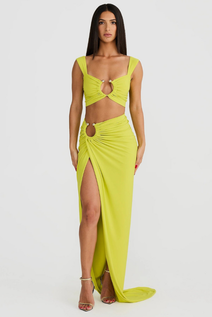 Paros Set- Lime - Angel Lane Clothing