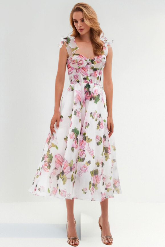 Pippi Floral Midi - Angel Lane Clothing