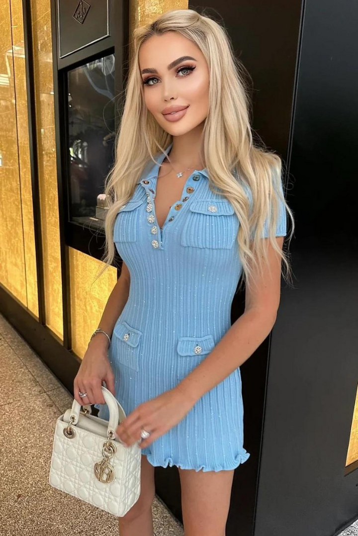 Ruby Mini- Blue - Angel Lane Clothing