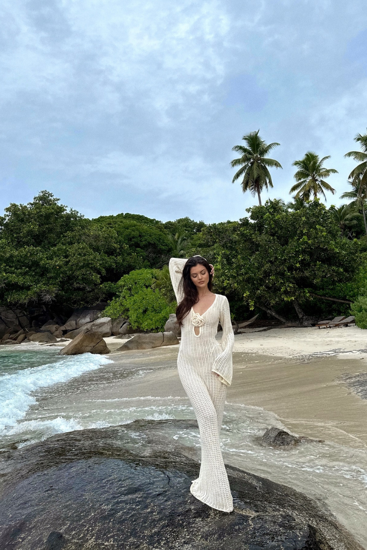 Sandy Crochet Maxi - Angel Lane Clothing