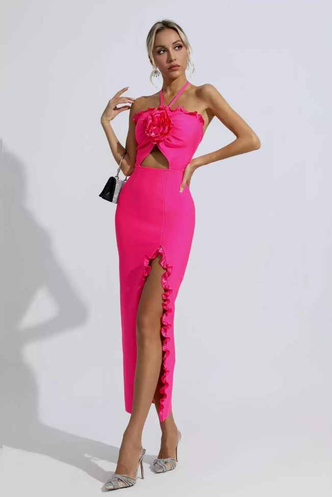 Selene Maxi- Pink - Angel Lane Clothing