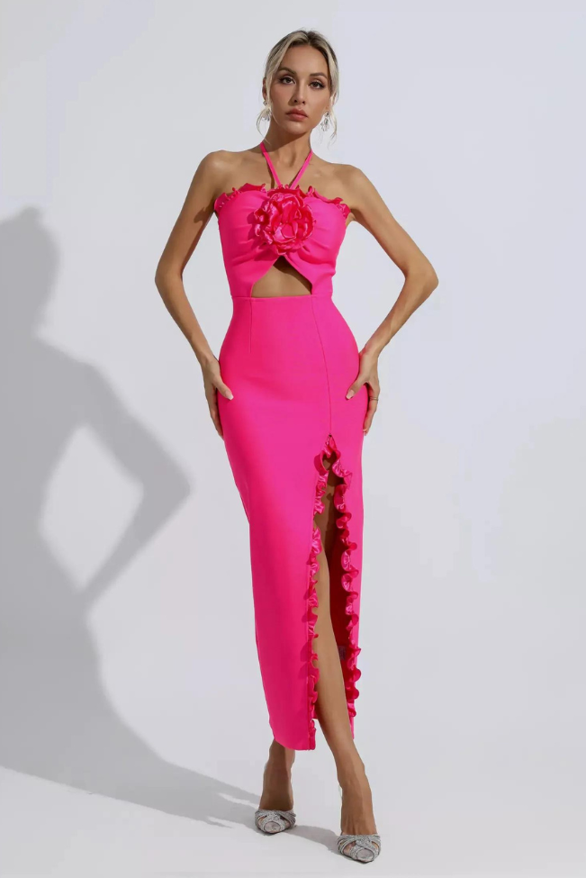 Selene Maxi- Pink - Angel Lane Clothing