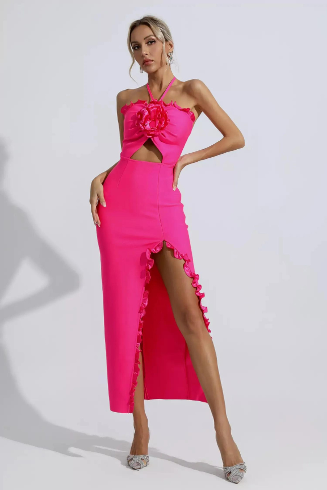 Selene Maxi- Pink - Angel Lane Clothing