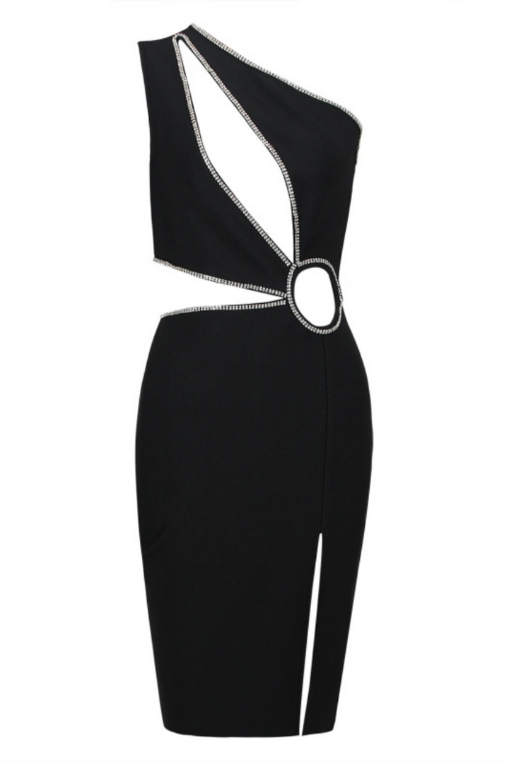 Sorra Crystal Mini- Black - Angel Lane Clothing