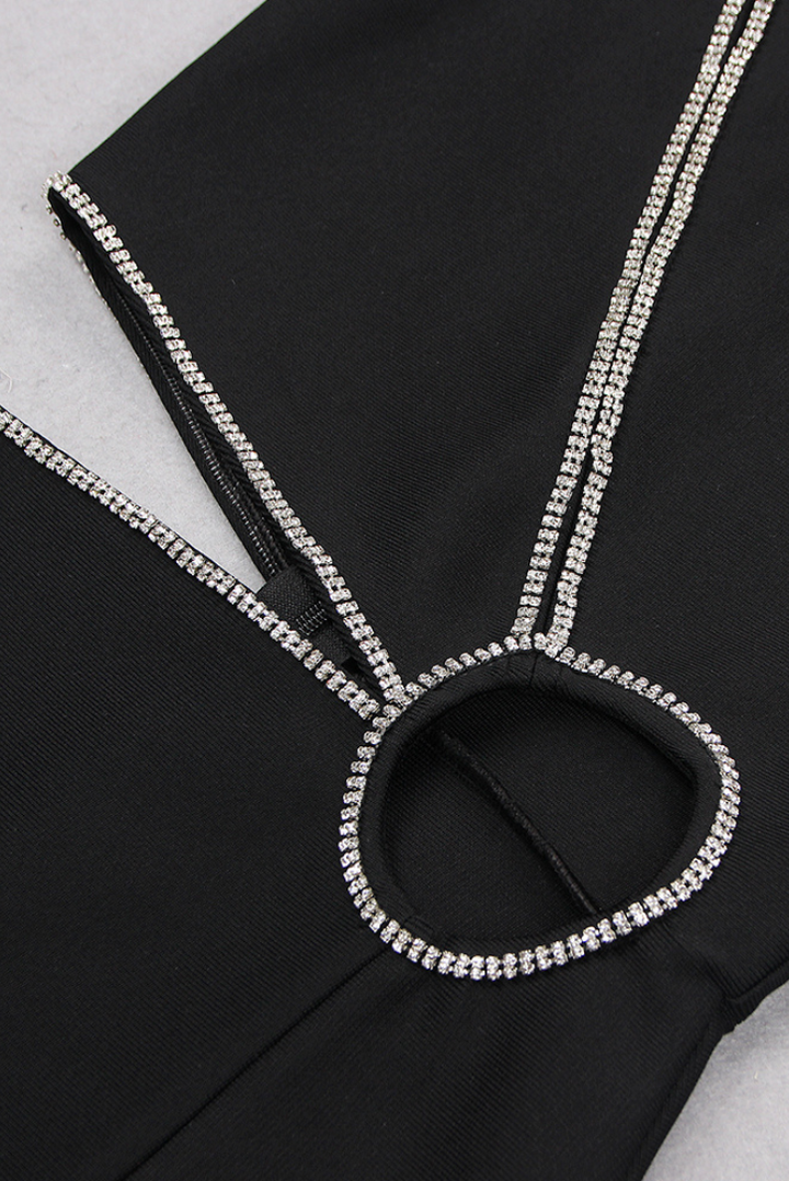 Sorra Crystal Mini- Black - Angel Lane Clothing