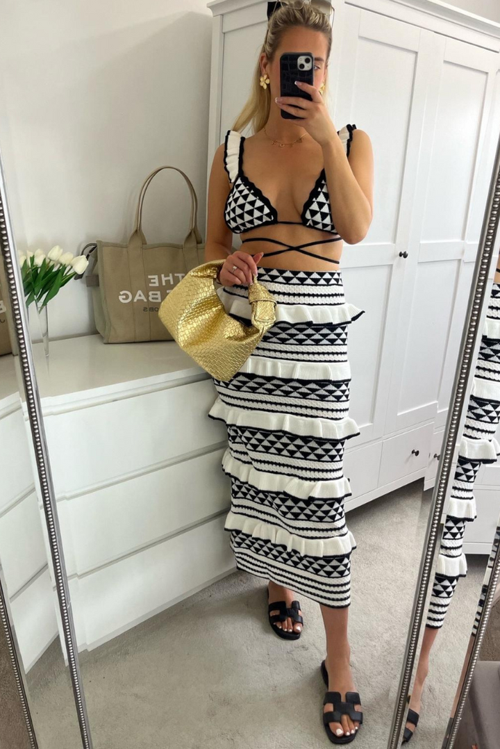 Tamara Contrast Set - Angel Lane Clothing