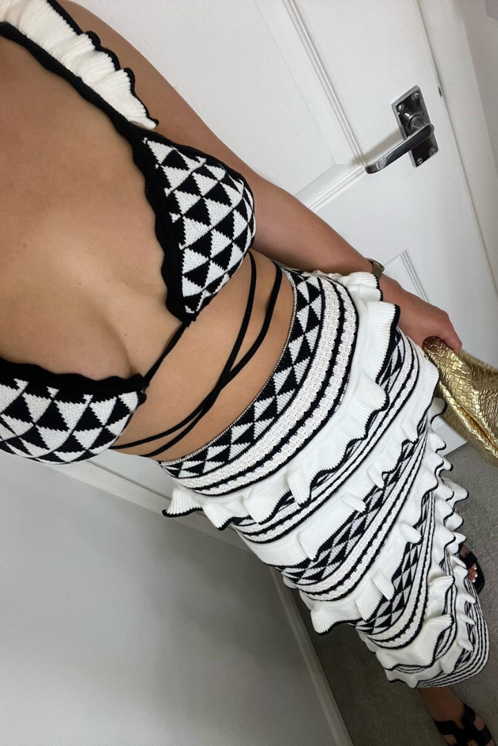 Tamara Contrast Set - Angel Lane Clothing