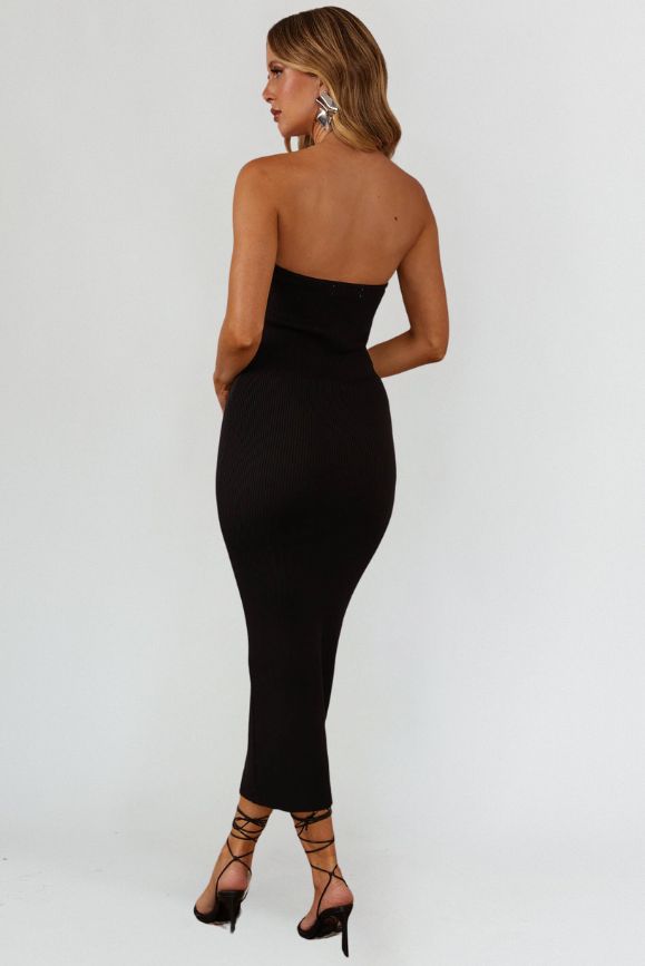 Verona Midi Black - Angel Lane Clothing