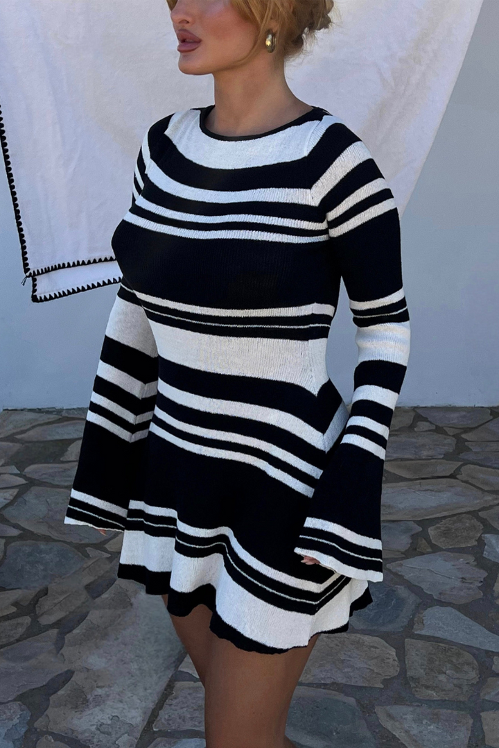 Vikki Striped Mini - Angel Lane Clothing