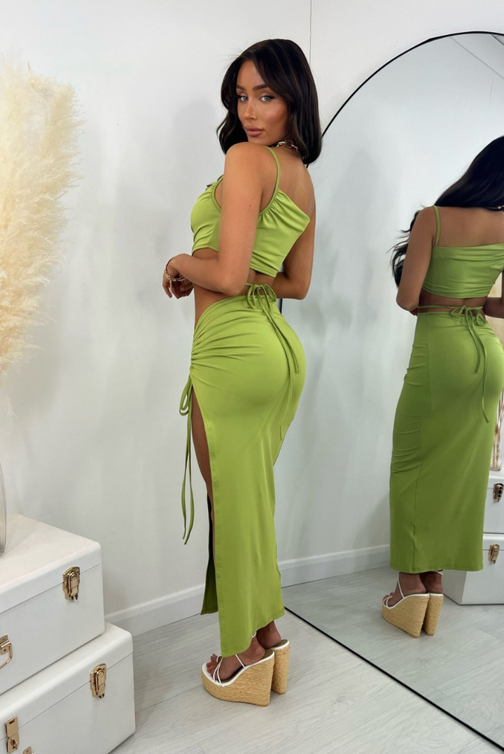 Zinnia Split Midi - Angel Lane Clothing
