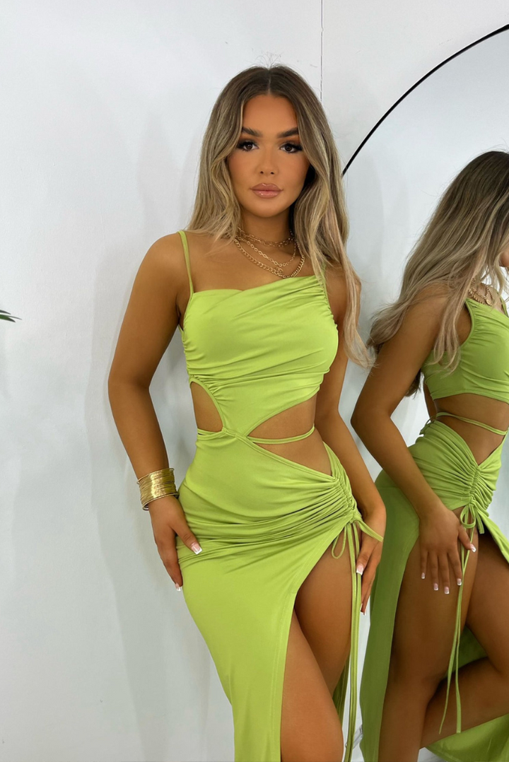 Zinnia Split Midi - Angel Lane Clothing