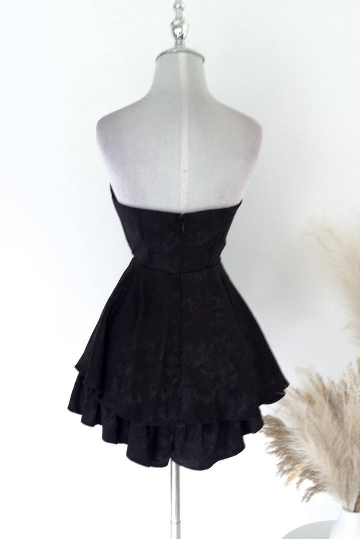 Mariposa Playsuit- Black - Angel Lane Clothing