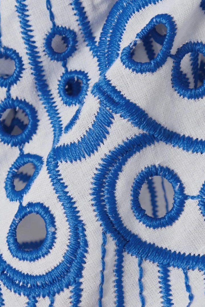 Monaco Mini Dress- Blue - Angel Lane Clothing