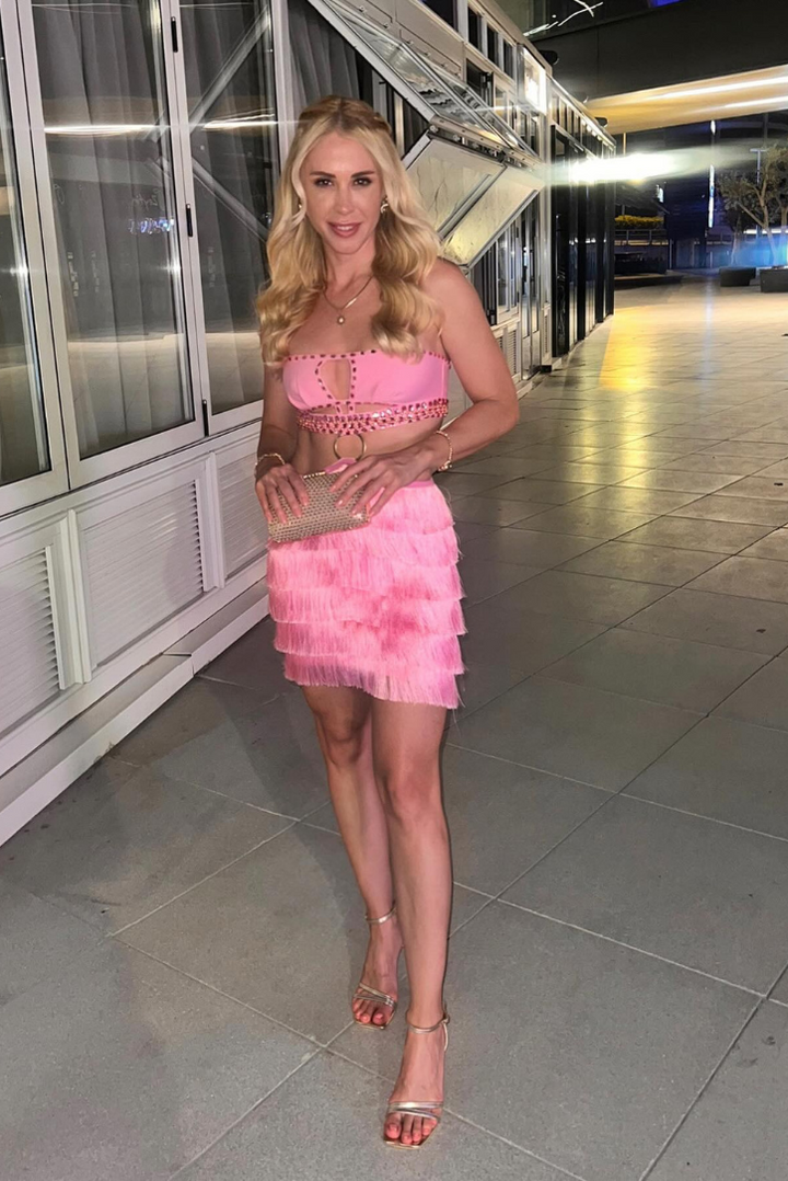 Penny Feather Mini- Pink - Angel Lane Clothing