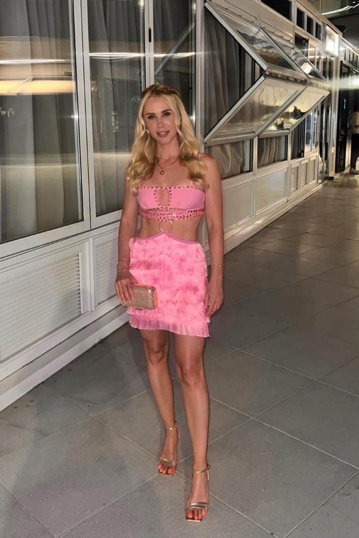 Penny Feather Mini- Pink - Angel Lane Clothing