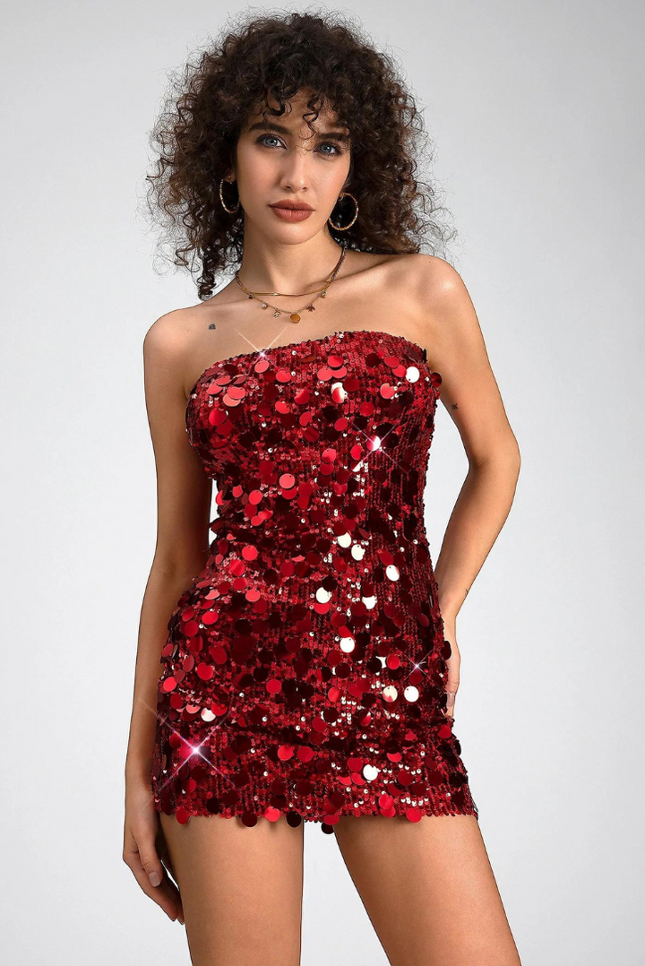 Starr Sequin Mini - Angel Lane Clothing